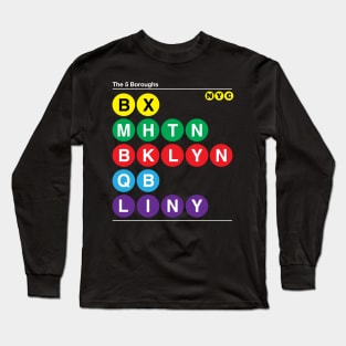 The 5 Boroughs Deluxe Long Sleeve T-Shirt